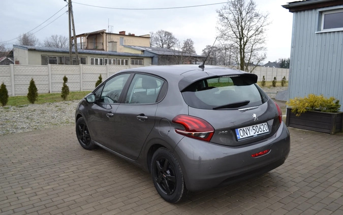 Peugeot 208 cena 33900 przebieg: 66808, rok produkcji 2018 z Leśnica małe 191